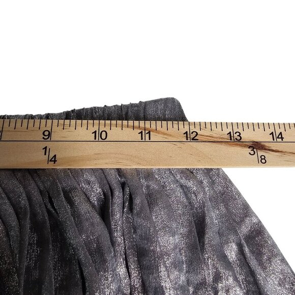 Gap Girls‎ Metallic Silver Pleated Skirt A-Line Elastic Waistband Kids XL 12 NWT - Picture 8 of 10